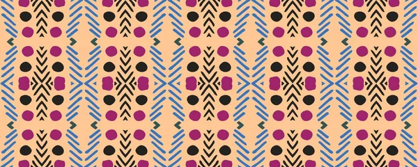 Kusursuz desen Ikat. Lacivert, Magenta ve Brown unsurları Gray ile. Suluboya Shibori Grunge dokusu. Kabile bezi dekoru stili. Renkli Kirli Sanat Görevi.