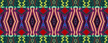 Kusursuz Etnik Nakışlar. Örülmüş Duestry Dull Print. Noel süslemesi. Hasır Norveçli Ikat. Kabile Şeritleri örüldü. Kilim makrome Geometrik Motifi.