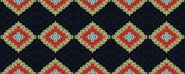 물없는 피패턴 스칸디나비아 거칠고 스타일의 크리에이티브 유럽식 Knitted Pattern 가벼운 — 스톡 사진