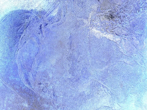 Frosty Texture Ocean Water Color White Blue Frosty Background Aquamarine — Foto Stock