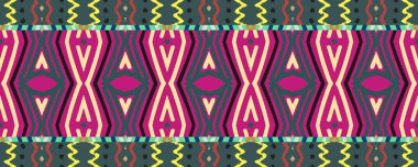 Kusursuz Strip filmi. Mavi, Gül ve Kahverengi Noktalar ve Siyah. Aquarelle Afrika Tasarımı. Klasik Eşarp Dekorasyonu Sonsuz Süs. Renkli Grafik Bölümü.