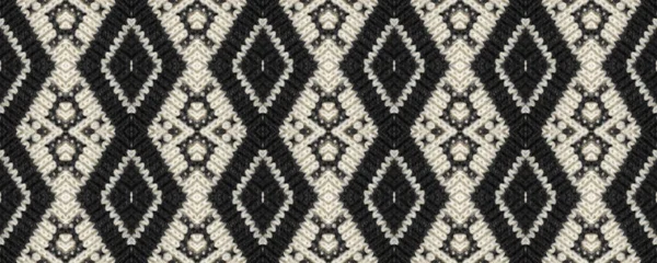 Seamless Ethnic Embroidery Wicker Embroidery Brown Print England Ornament Factory — Stock Fotó