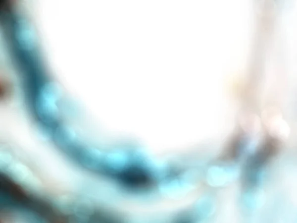 Nuvole Macro Macchie Blu Bianche Dorate Acqua Limpida Rovesciata Punti — Foto Stock