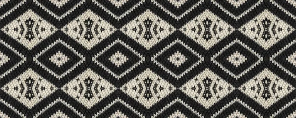 Seamless Ethnic Embroidery Woven Tapestry Dull Print Christmas Ethnic Embroidery — Stockfoto