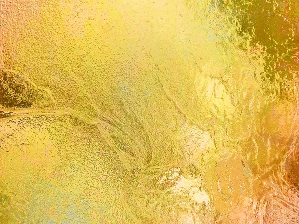 Golden Abstract Ink Dots Smoke Dirty Brilliant Metallic Grunge Pigment —  Fotos de Stock