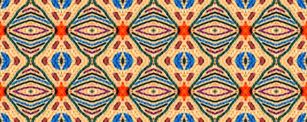 Kusursuz Etnik Düzen Kilim Tematik Tekstil Klasik Rhombus Mat Hasır — Stok fotoğraf