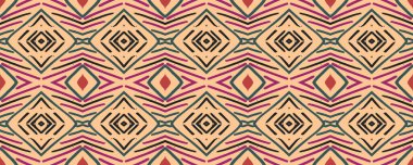 Kusursuz desen Ikat. Lacivert, kömürlü Pembe ve Beyaz Lekeler. Aquarelle Asyalı Shabby boyası. Grafik Çeşitliliği Dekorasyon Biçimi. Renkli Boho ikat.