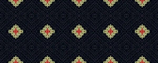 마법없는 Carpet Picture 스칸디나비아아름다운 직물이다 스노먼 스타일의 스타일 전통적 슬라브식 — 스톡 사진