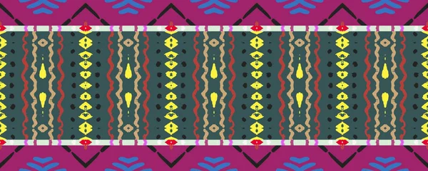 Ikat Płynne Tło Granatowy Magenta Brązowe Kropki Gray Aquarelle Aztecki — Zdjęcie stockowe