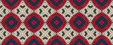 Kusursuz Etnik Süs. Örülmüş duvar halısı narin baskısı. Kültürel Sınır. Noel Rhombus Mat. Hassas Arabesk Örgü. Kilim makrome Boho Tekstil.