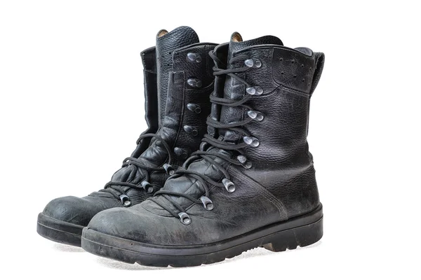 Stare buty wojskowe — Zdjęcie stockowe