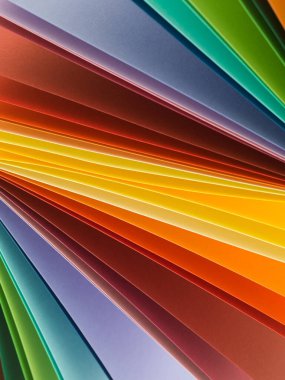 çok renkli kağıdın makro görüntüsü. soyut arkaplan