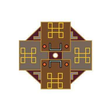 Etnik süs sanatının sembolü.