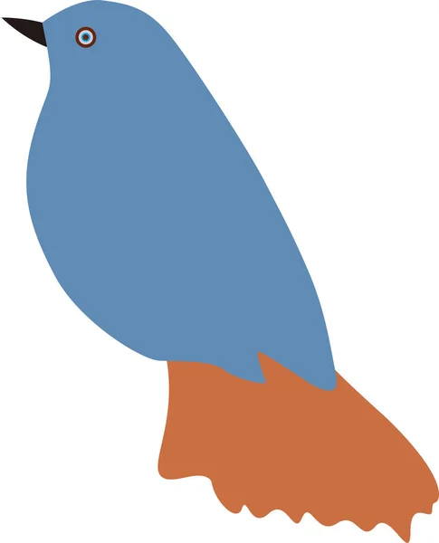 Διανυσματική Επίπεδη Απεικόνιση Σχεδίασης Πουλιών — Διανυσματικό Αρχείο