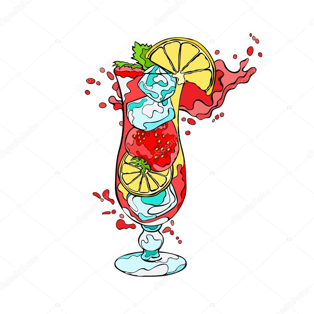 41 185 Cocktail Cartoon Vector Images Free Royalty Free Cocktail Cartoon Vectors Depositphotos