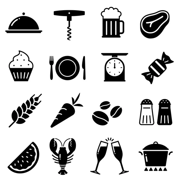 169 _ Vector Collection d'icônes alimentaires 2 — Image vectorielle
