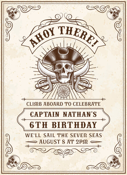 Death Pirate Invite 2