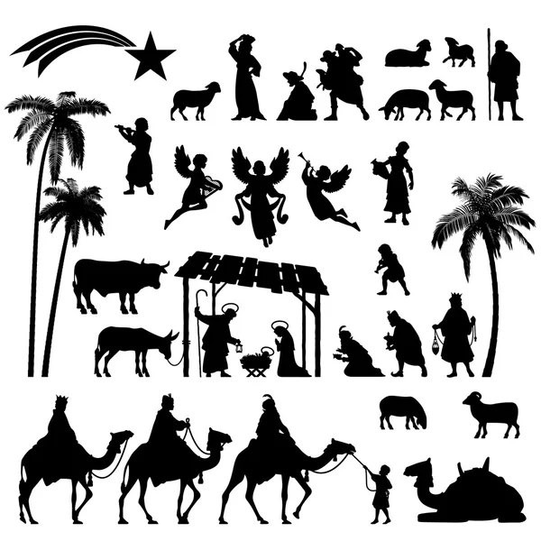 Download Nativity scene Stock Vectors, Royalty Free Nativity scene ...