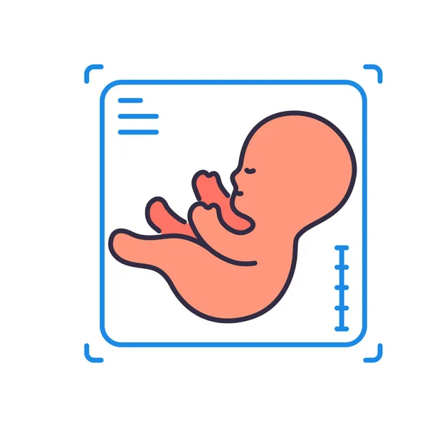 Pränatalpflege Und Baby Icon Design Medizinische Versorgung Hygiene Untersuchung Vektor — Stockvektor