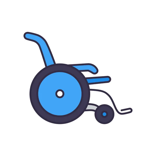 車椅子のアイコンのベクトル図 — ストックベクタ