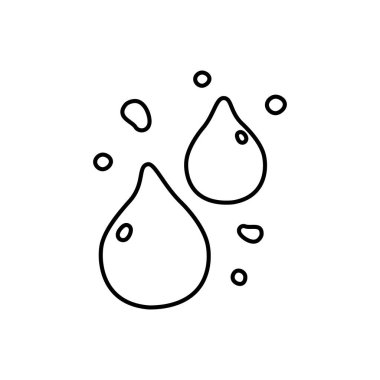 su damlası ikon vektör illüstrasyon tasarımı