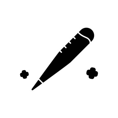 tıbbi test simgesi vektör illüstrasyonu