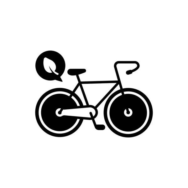 Icono Bicicleta Vector Ilustración — Vector de stock