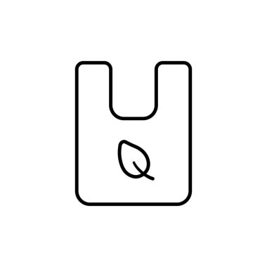 Çevre dostu ikon vektör çizimi