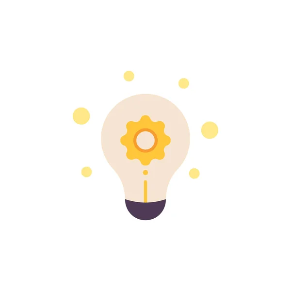 Bulb Idea Vector Illustration — Stock Vector