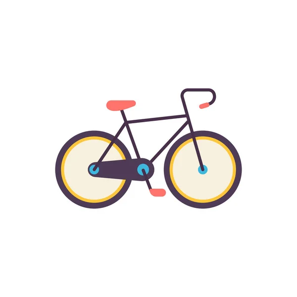 Icono Bicicleta Vector Ilustración — Vector de stock