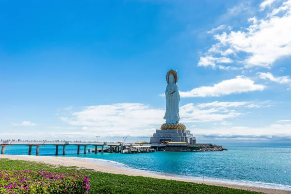 Hainan Island China Listopad 2016 Guan Yin Morza Południowego Sanyi — Zdjęcie stockowe