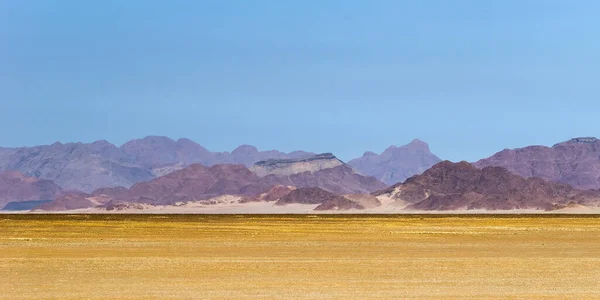 Bela Paisagem Desértica Nas Montanhas Naukluft Sossusvlei Namib Naukluft National — Fotografia de Stock