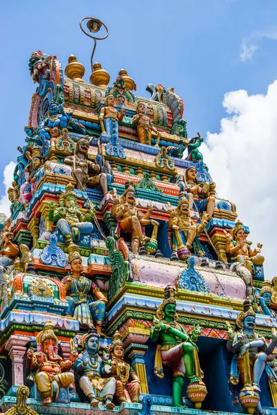 Egy Hindu Templom Tornya Melyet Shiva Úrnak Szenteltek Galle Ban — Stock Fotó