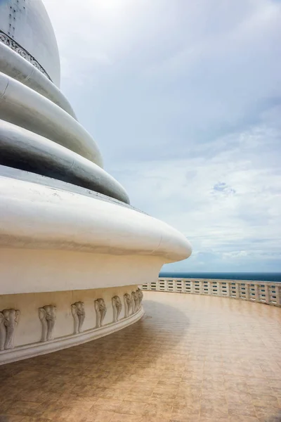 Japans Wereld Vrede Pagoda Terras Unawatuna Sri Lanka — Stockfoto