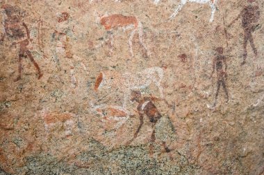 Bushmen 'in tarih öncesi kaya resimleri, 