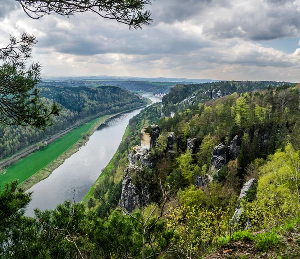 Saxon parque nacional suíço — Fotografia de Stock