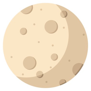 Cadılar bayramı ürkütücü nesnelerinin düz simgesi.