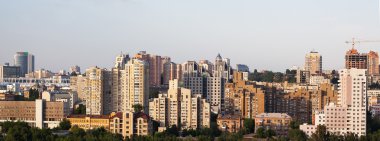 Kiev merkezi iş bölgesi. Ukrayna.