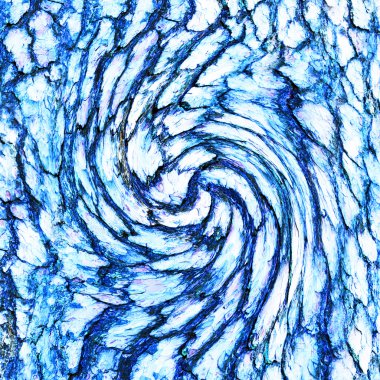 Ahşap mavi duvar doku arka plan bükülmüş etkisi ile