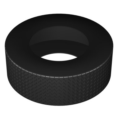 Beyaz arka plan üzerinde izole lastiği,.