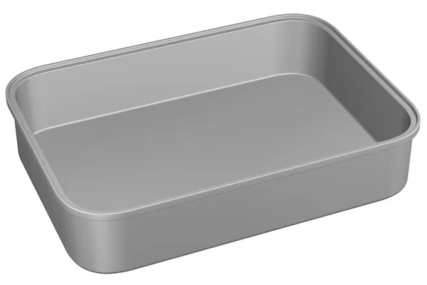 Keuken pan, geïsoleerd op witte achtergrond — Stockfoto