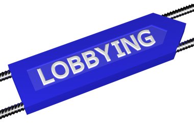 Ok üzerinde yazılı lobi kelime