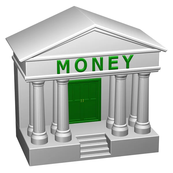 Поняття: гроші. 3D візуалізація . — стокове фото