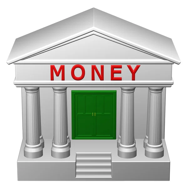 Concept: geld. 3D-rendering. — Stockfoto
