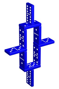 Kavram: istikrarsızlık. 3D render