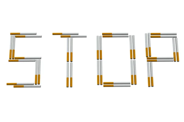 Stop smoking sign — Stock Photo, Image