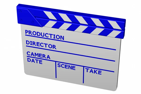 Clapper board — Fotografia de Stock