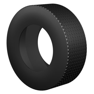 Beyaz arka plan üzerinde izole lastiği,.