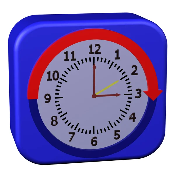 Concept - Daylight Saving Time Started — Stock Photo, Image