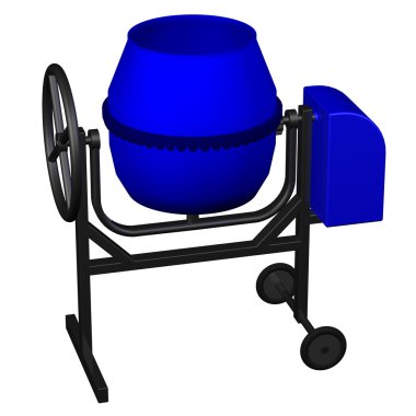 küçük beton mikser